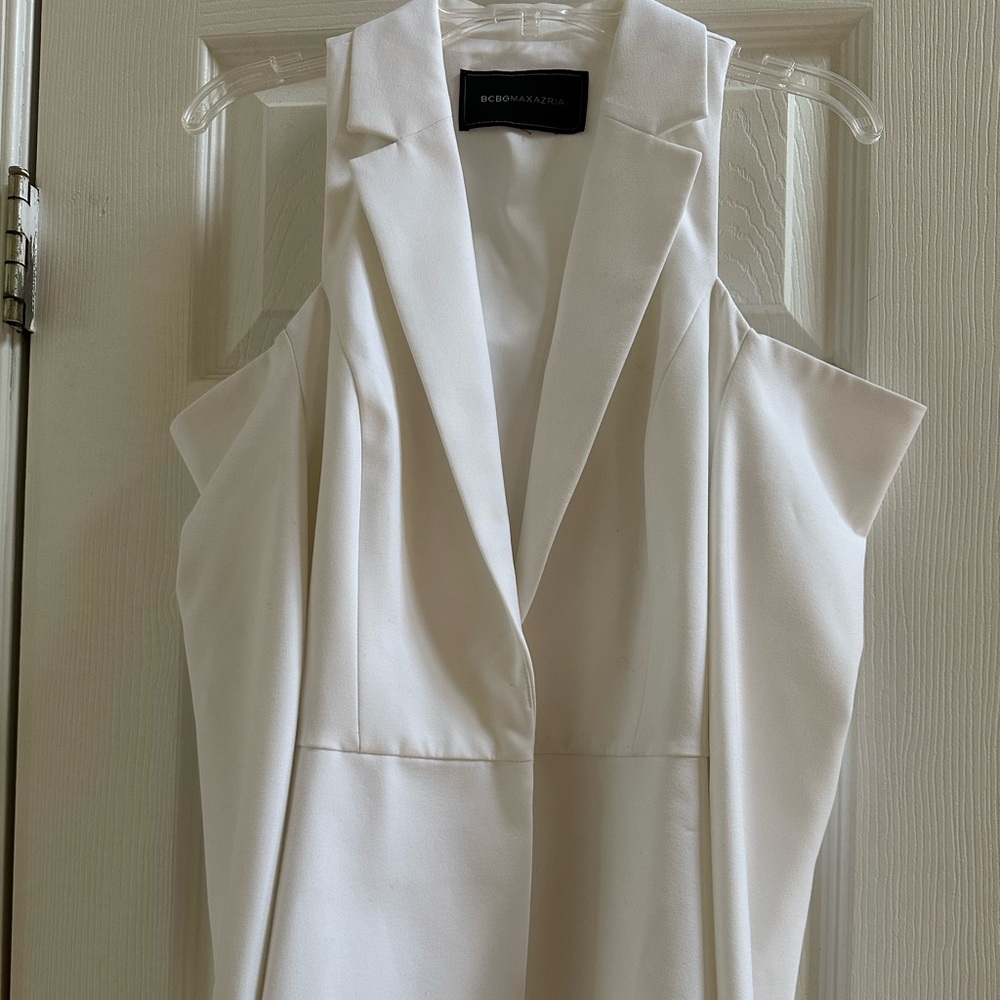 BCBG White blazer